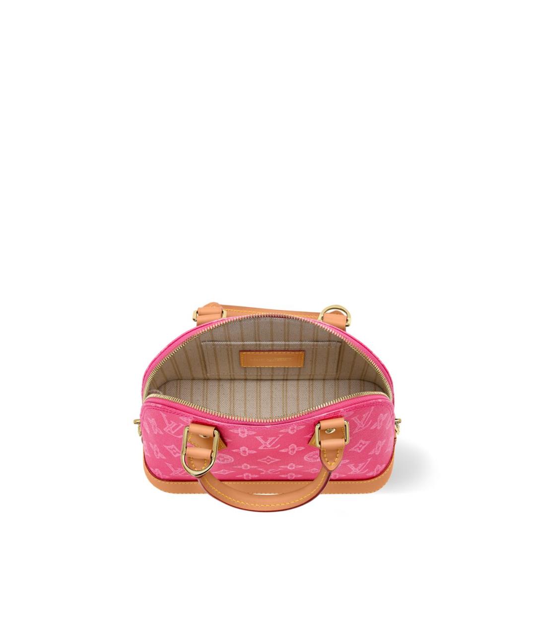 LOUIS VUITTON Розовая сумка с короткими ручками, фото 3