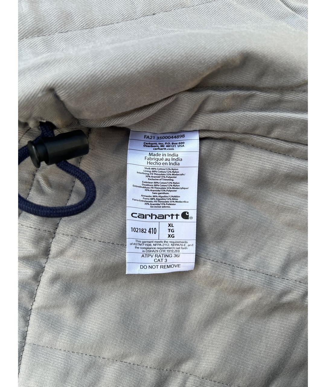 CARHARTT Синяя куртка, фото 4