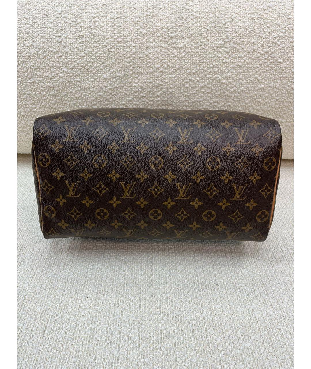 LOUIS VUITTON Коричневая сумка тоут, фото 6