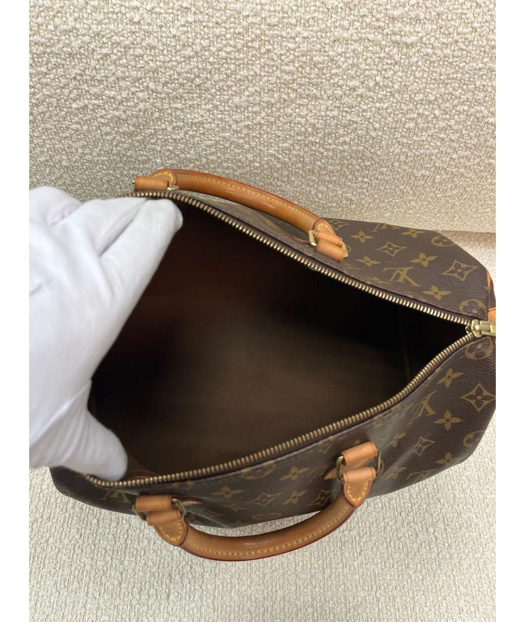 LOUIS VUITTON Коричневая сумка тоут, фото 4