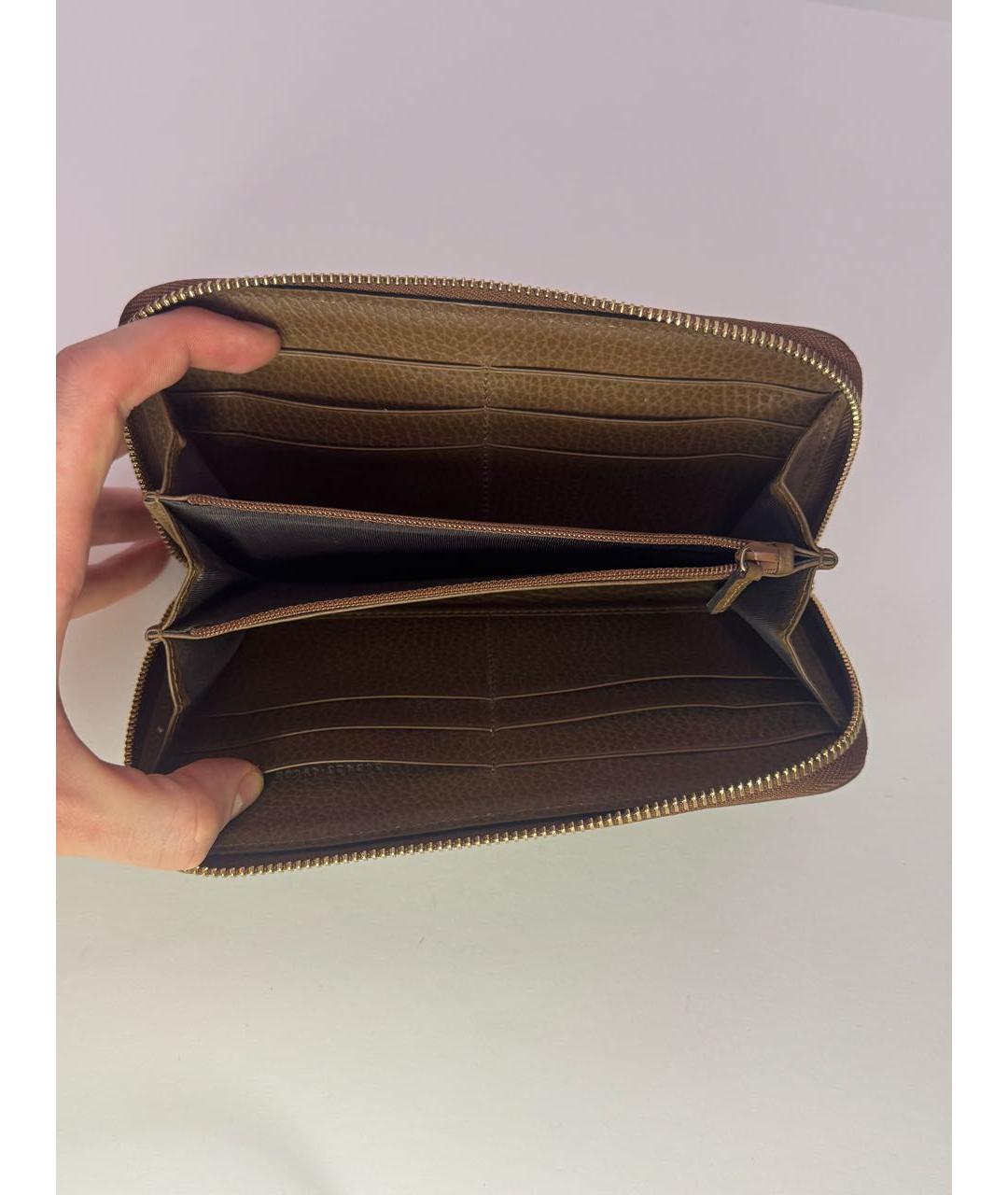 GUCCI Горчичный кошелек, фото 5