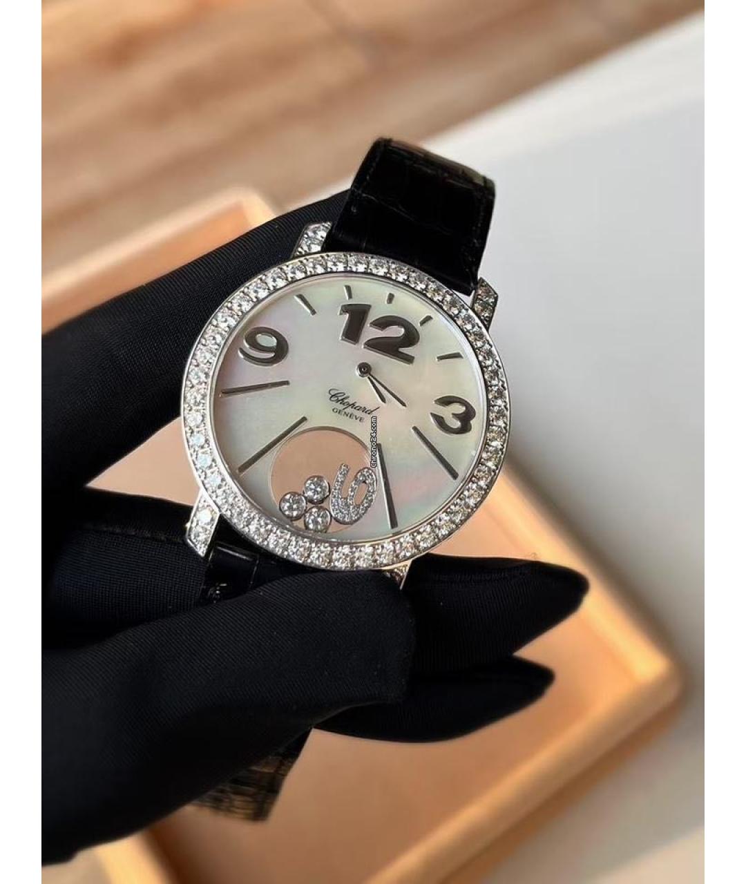 CHOPARD Серебряные часы из белого золота, фото 2