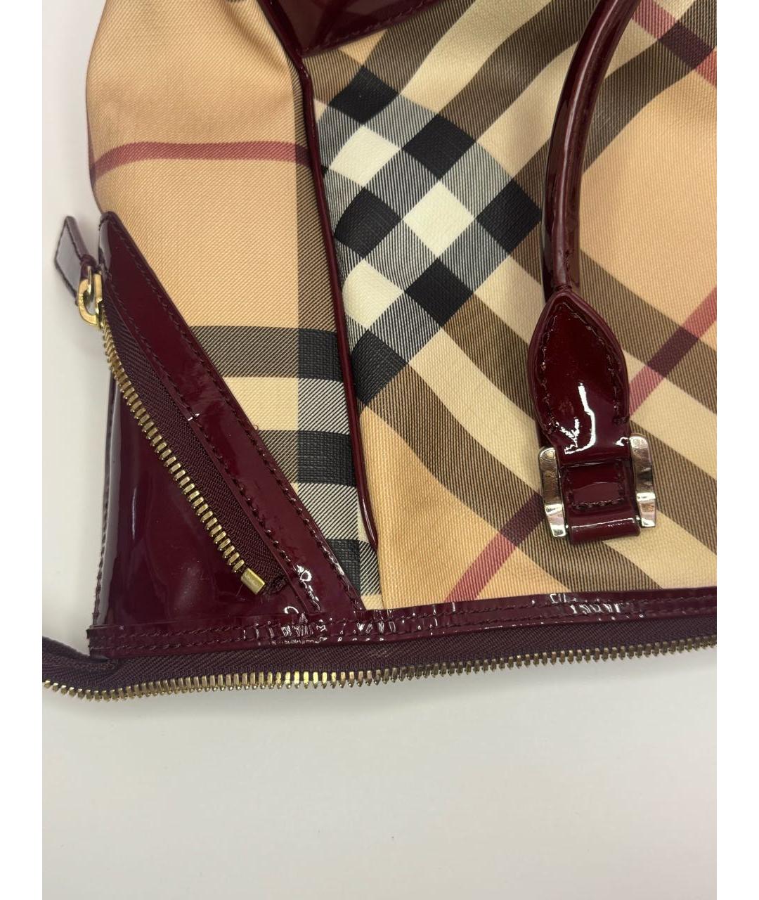 BURBERRY Мульти деним сумка тоут, фото 8