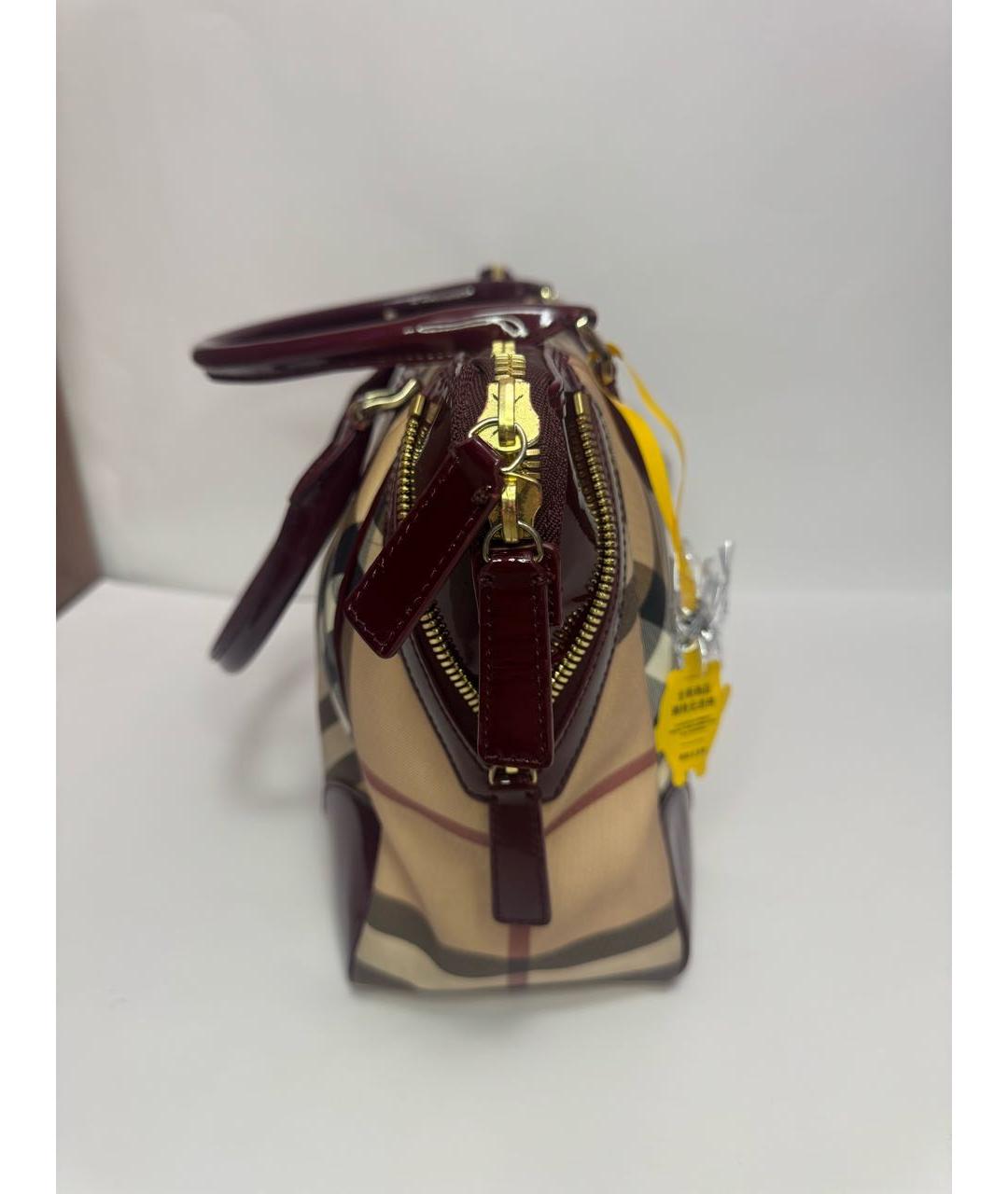 BURBERRY Мульти деним сумка тоут, фото 6