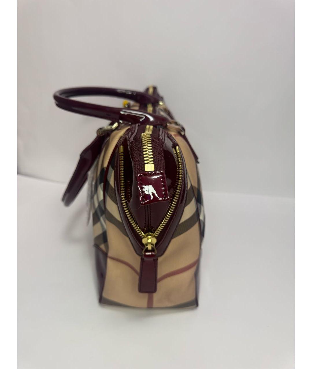 BURBERRY Мульти деним сумка тоут, фото 5