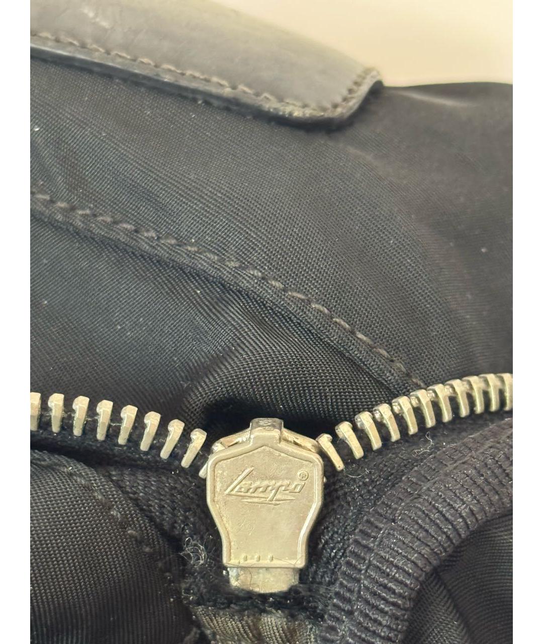 PRADA Черная синтетическая сумка на плечо, фото 7