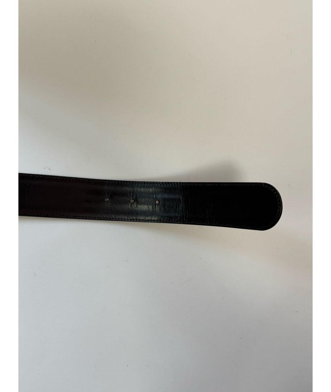 GUCCI Бежевый кожаный ремень, фото 4