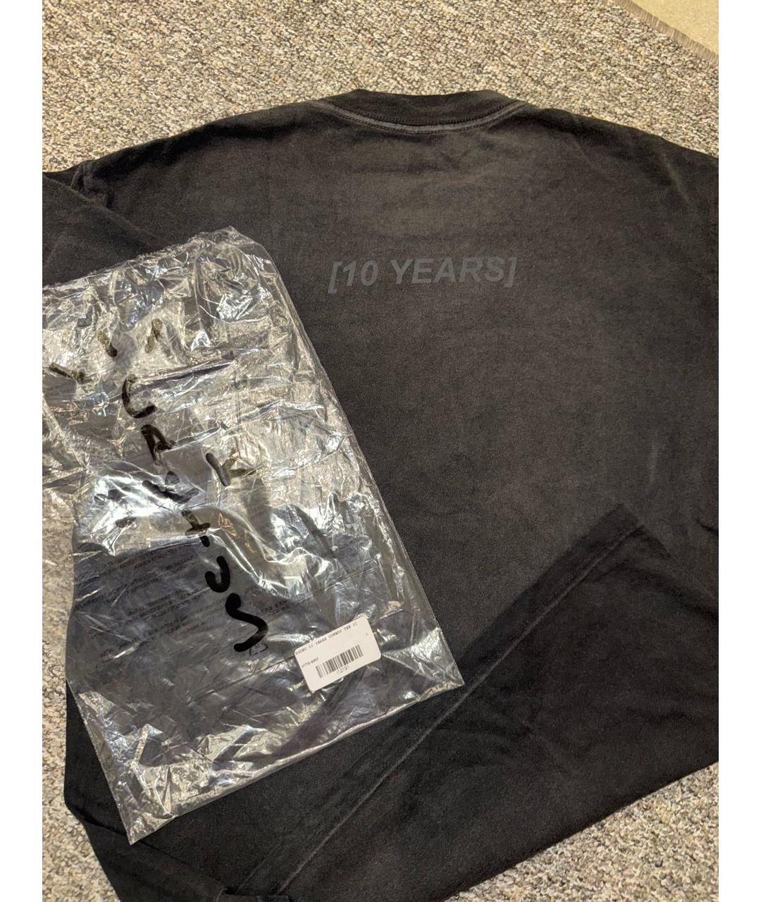 CACTUS JACK BY TRAVIS SCOTT Черная хлопковая футболка, фото 6