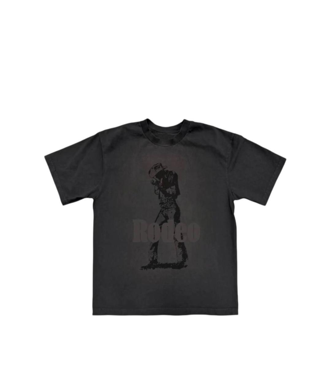 CACTUS JACK BY TRAVIS SCOTT Черная хлопковая футболка, фото 7