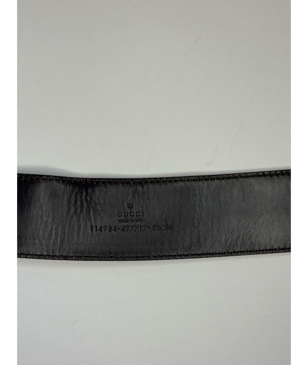 GUCCI Мульти кожаный ремень, фото 3