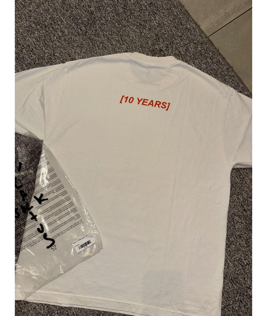 CACTUS JACK BY TRAVIS SCOTT Белая хлопковая футболка, фото 5