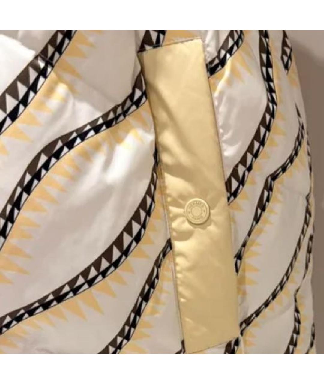 HERMES Бежевый пуховик, фото 6