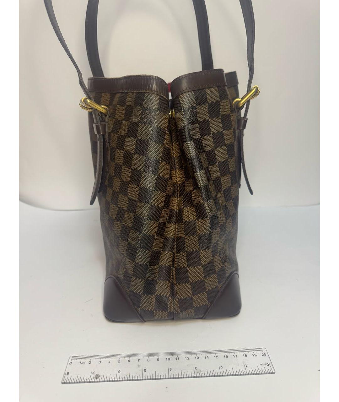 LOUIS VUITTON Коричневая сумка тоут, фото 6