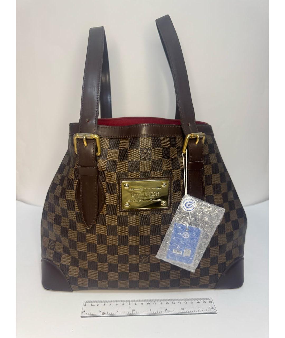 LOUIS VUITTON Коричневая сумка тоут, фото 2