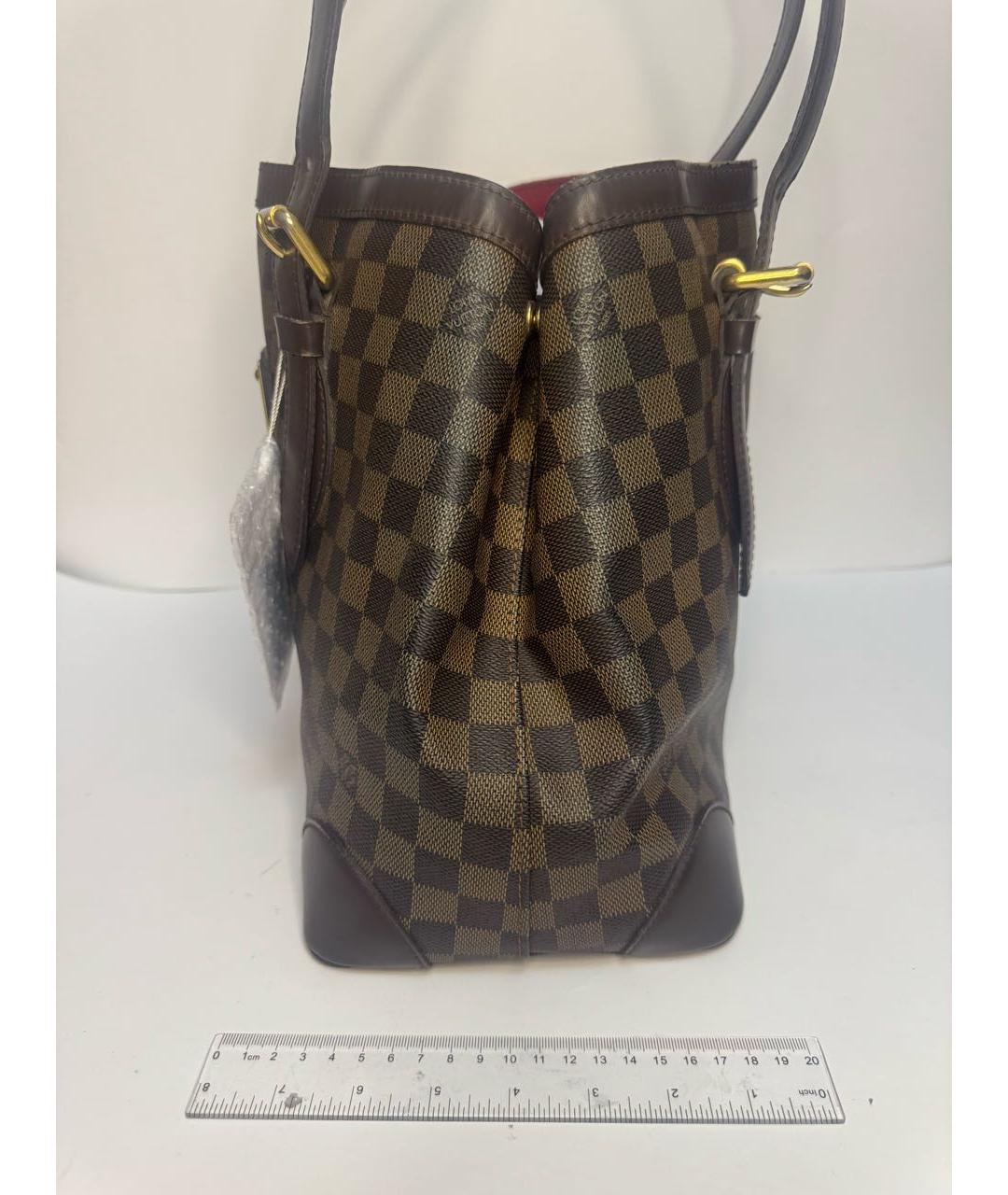 LOUIS VUITTON Коричневая сумка тоут, фото 5