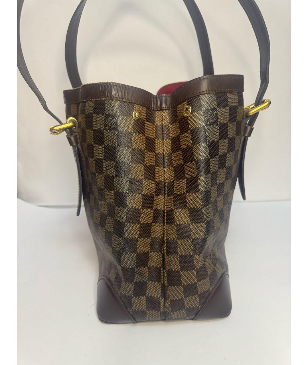 LOUIS VUITTON Коричневая сумка тоут, фото 7