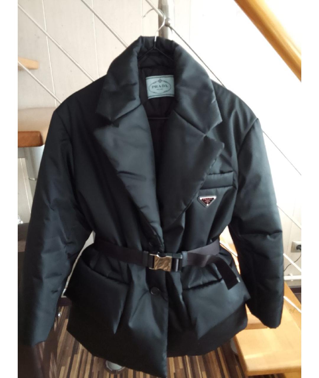 PRADA Черный пуховик, фото 5