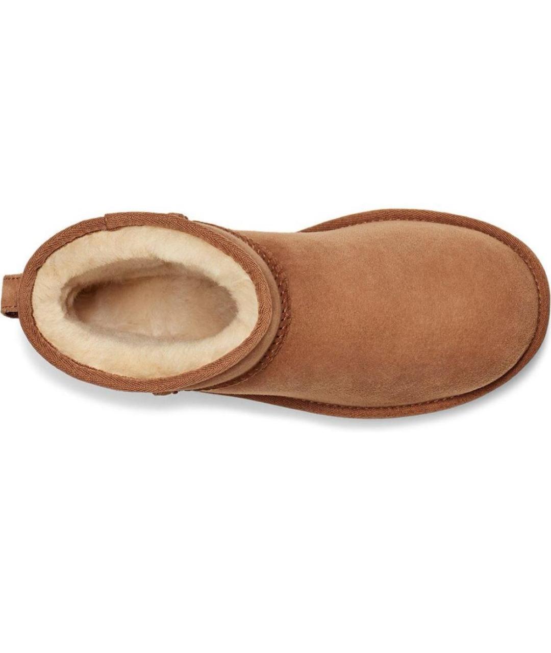 UGG AUSTRALIA Коричневые замшевые полусапоги, фото 3