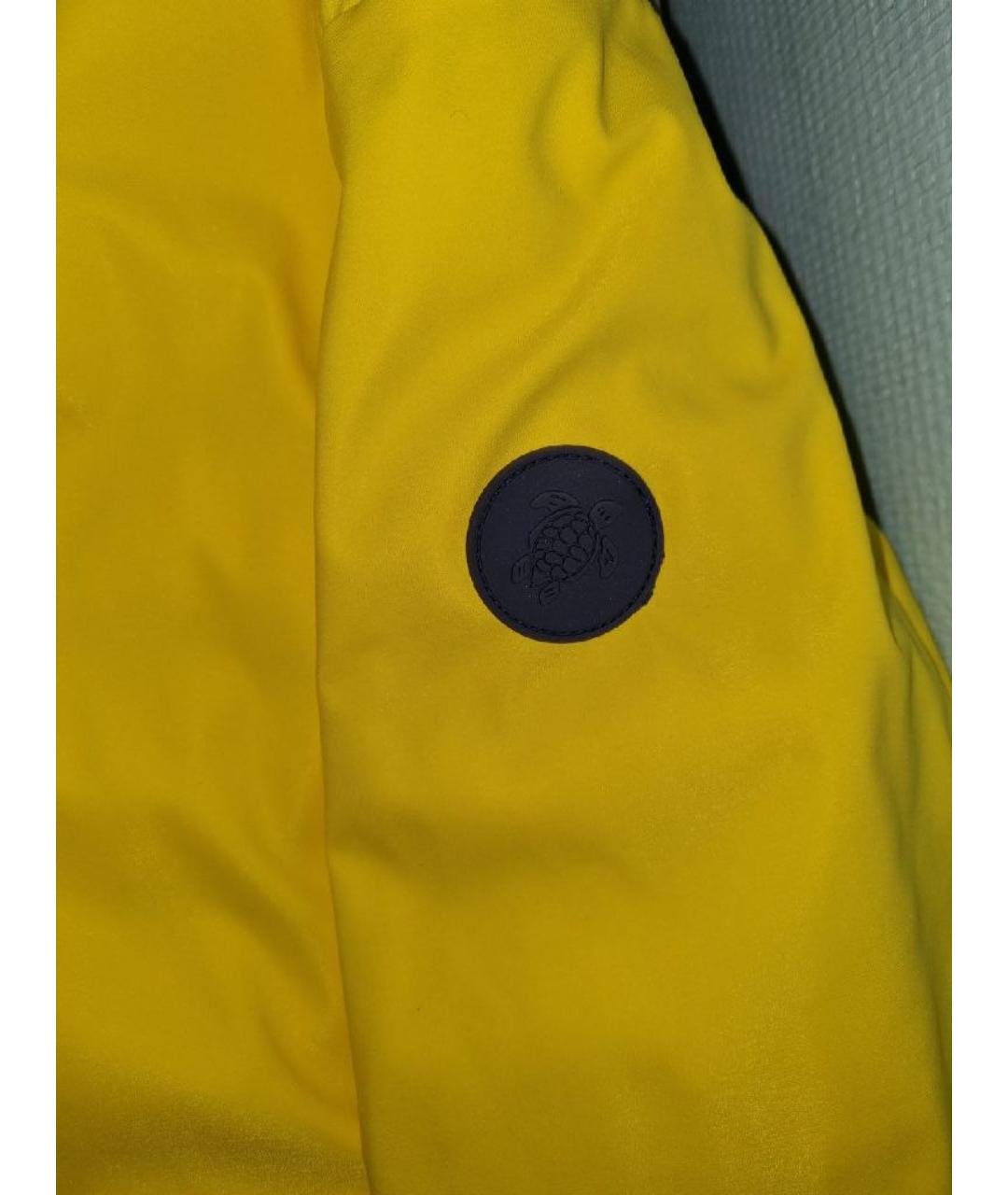 VILEBREQUIN Желтая полиэстеровая куртка, фото 9