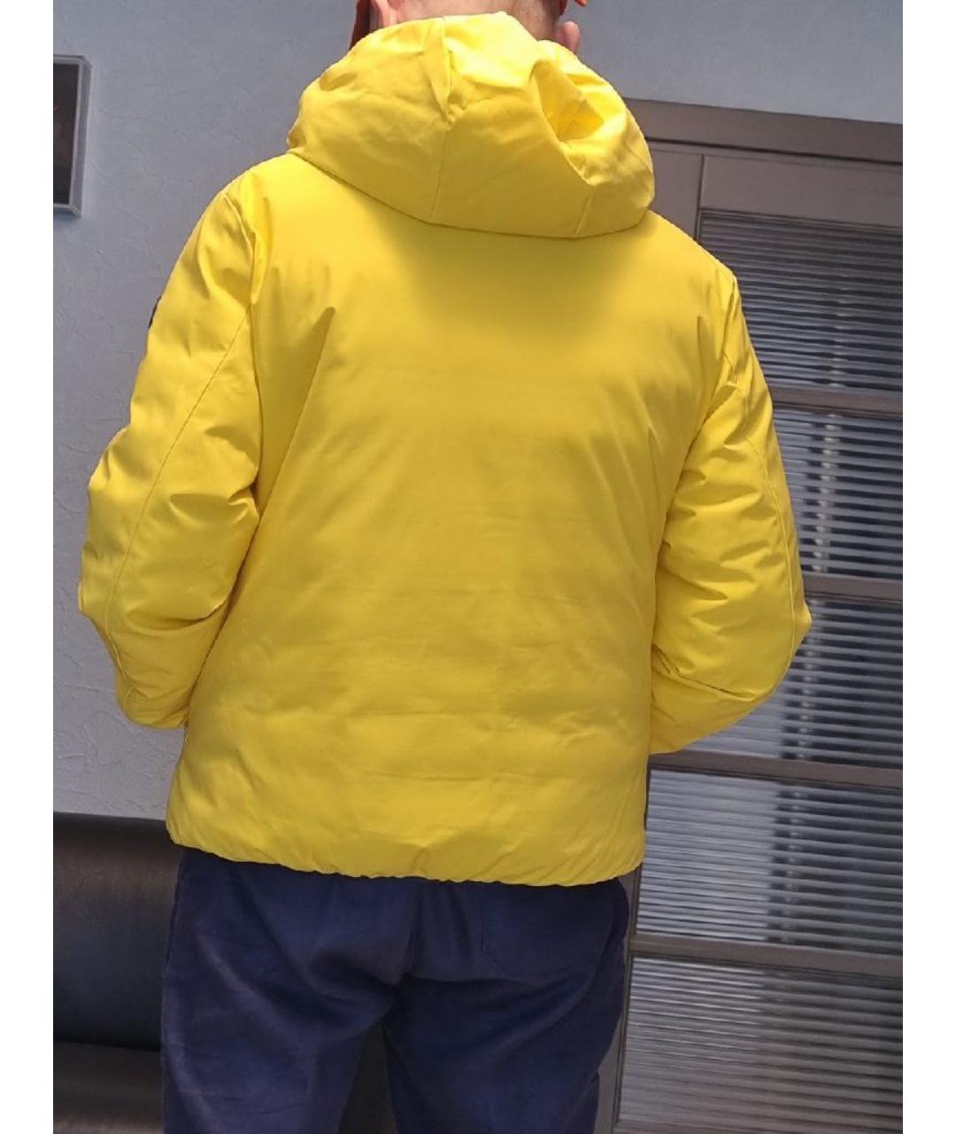 VILEBREQUIN Желтая полиэстеровая куртка, фото 2