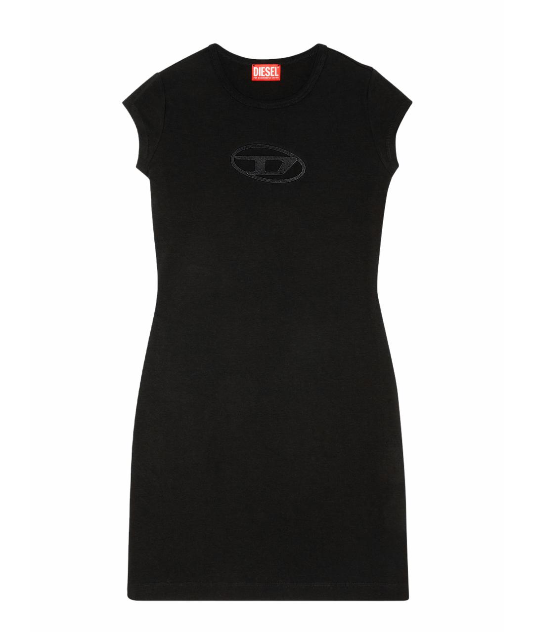 DIESEL Черное коктейльное платье, фото 1