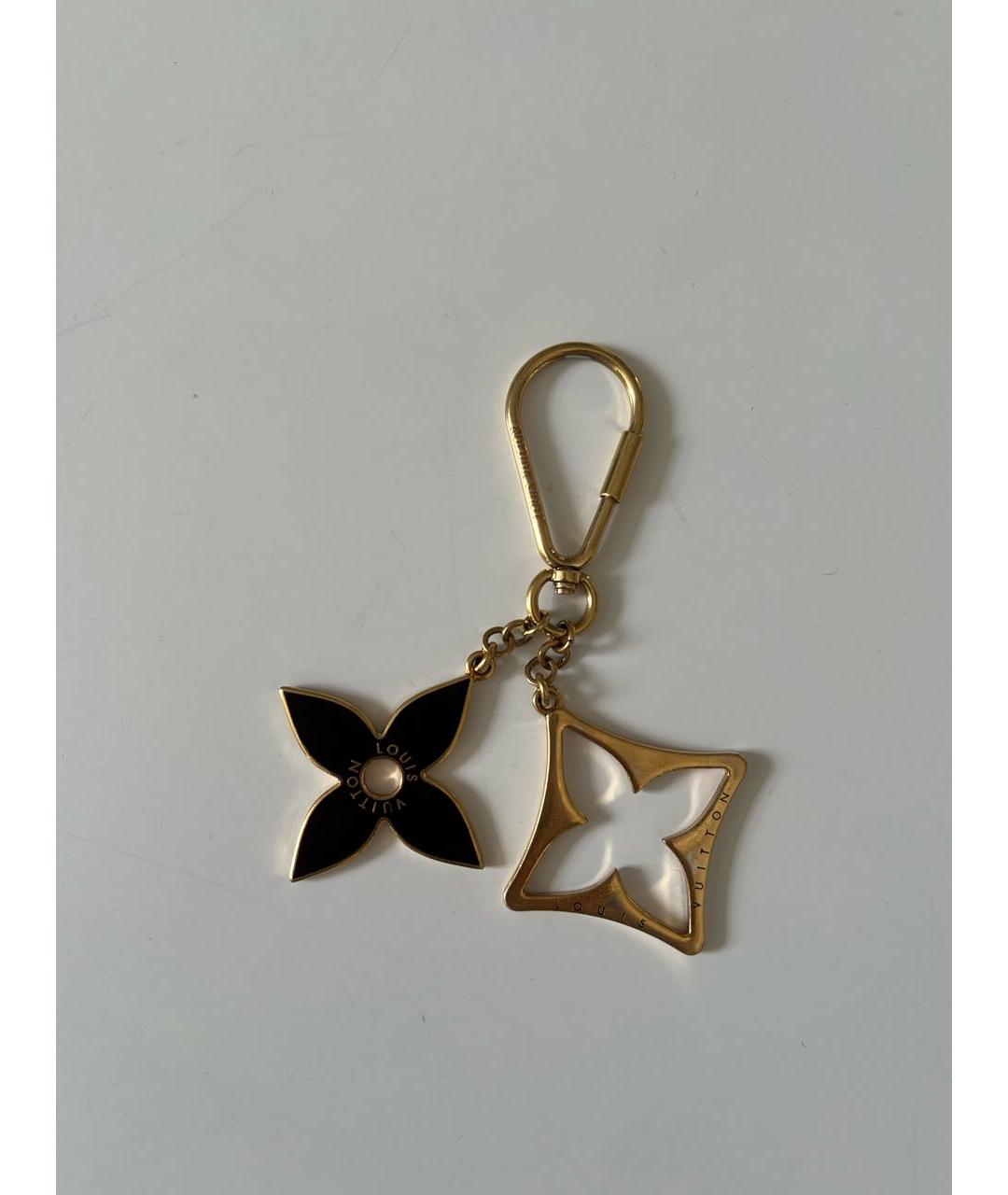LOUIS VUITTON Золотой брелок, фото 5