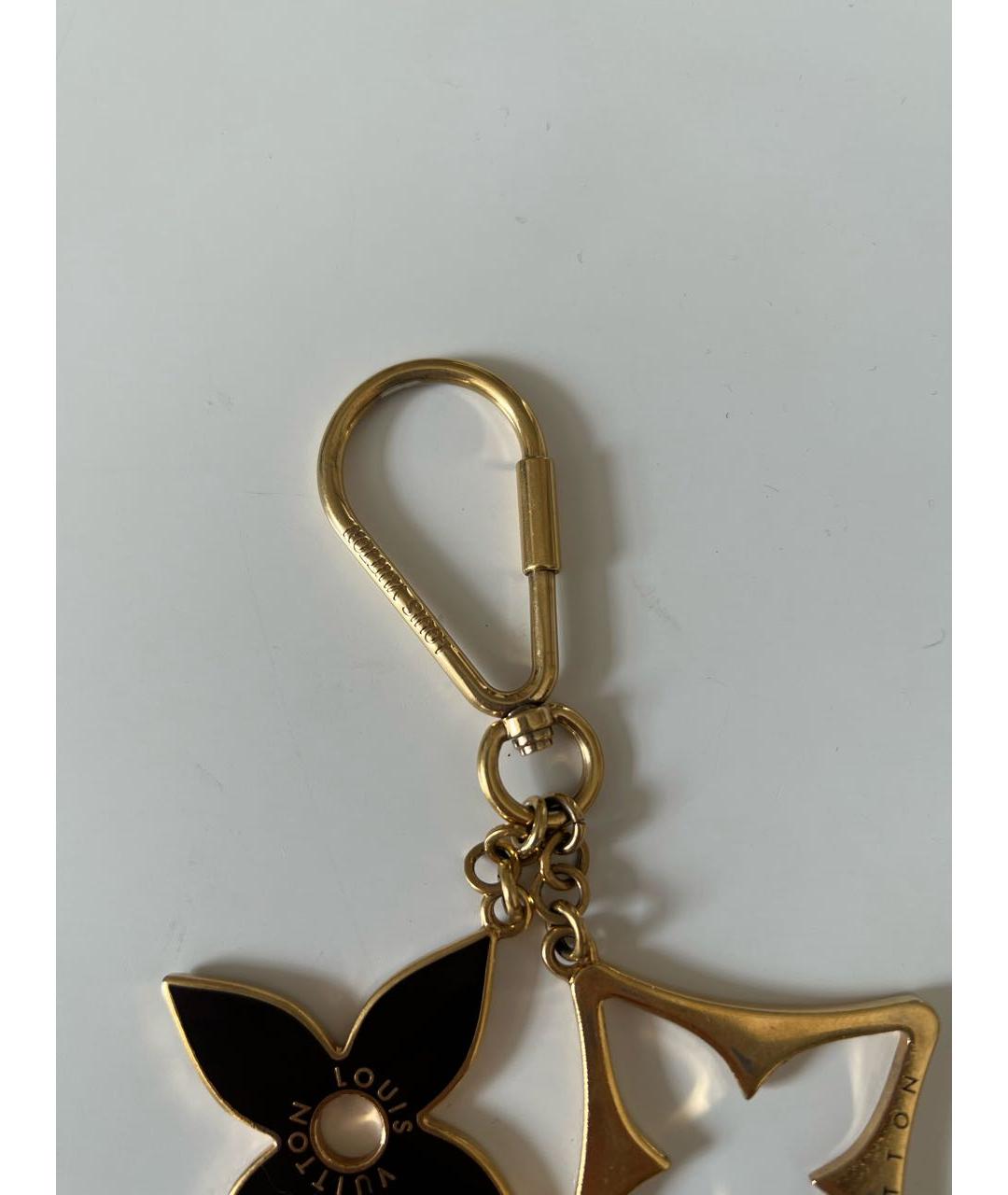 LOUIS VUITTON Золотой брелок, фото 3