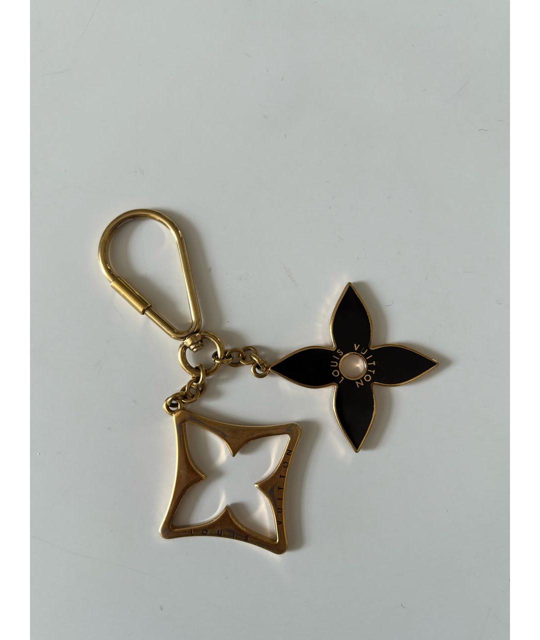 LOUIS VUITTON Золотой брелок, фото 4
