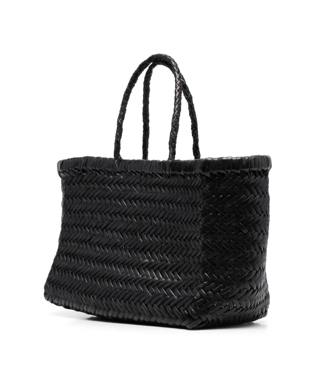 Dragon Diffusion Черная кожаная сумка тоут, фото 2