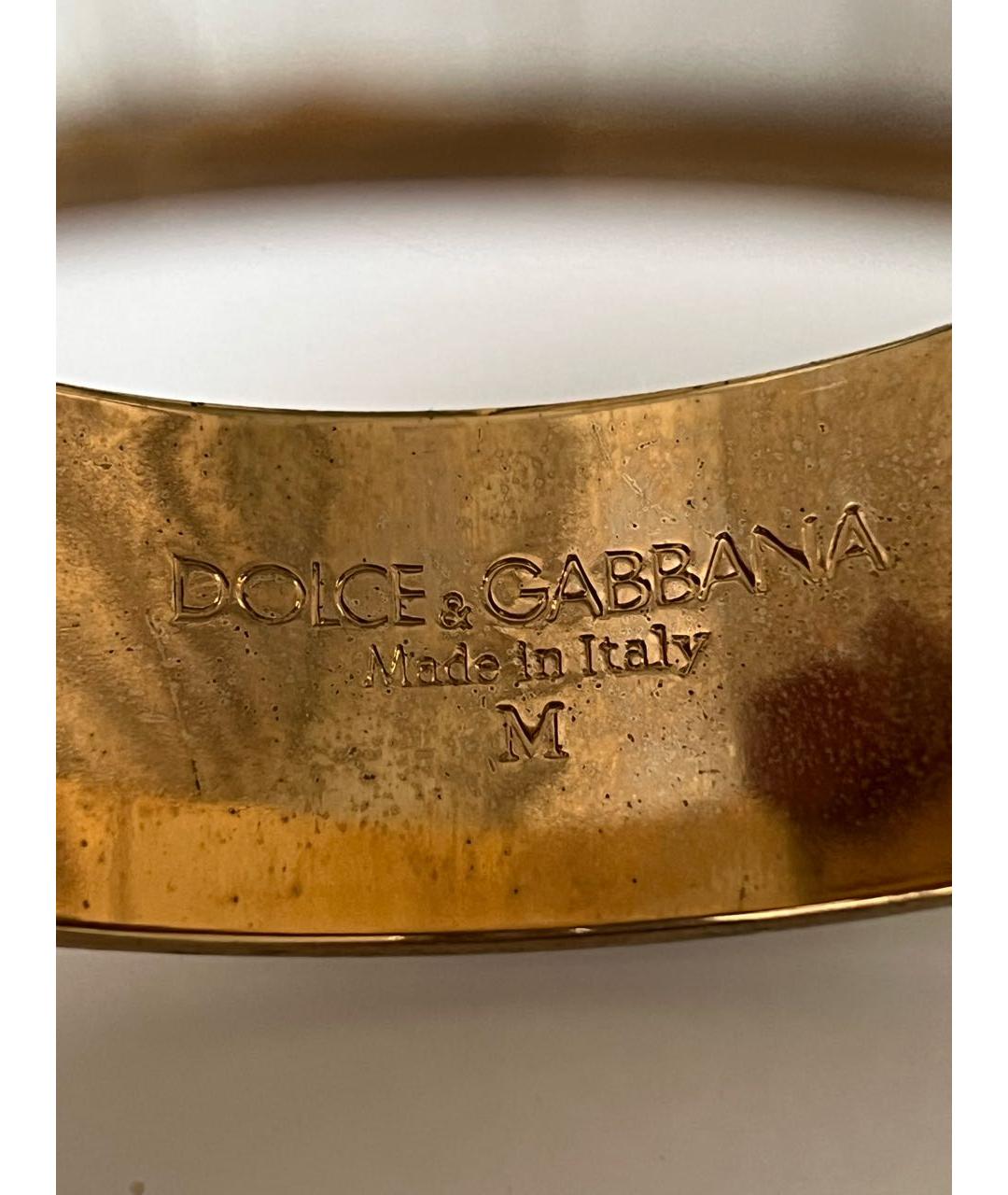 DOLCE&GABBANA Бежевый браслет, фото 4