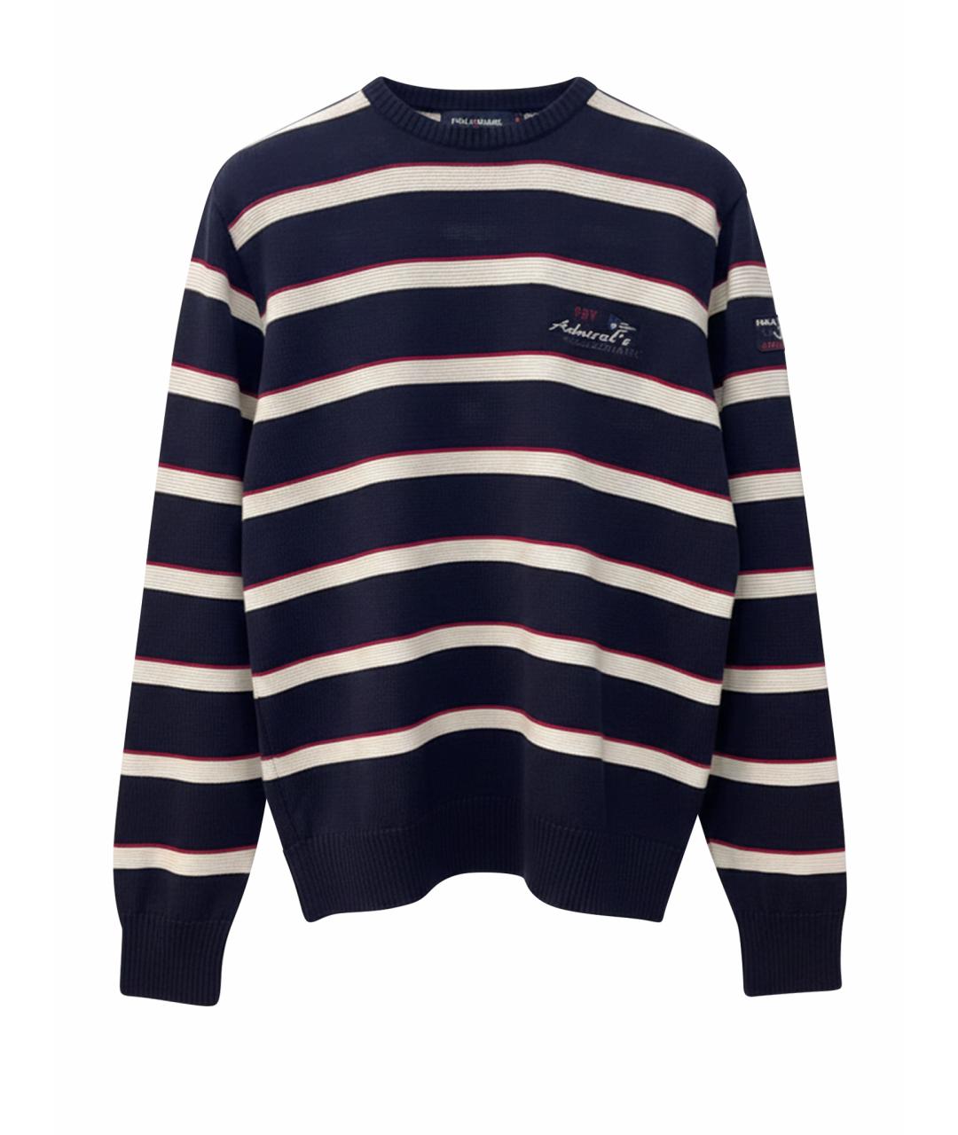 PAUL & SHARK Темно-синий шерстяной джемпер / свитер, фото 1