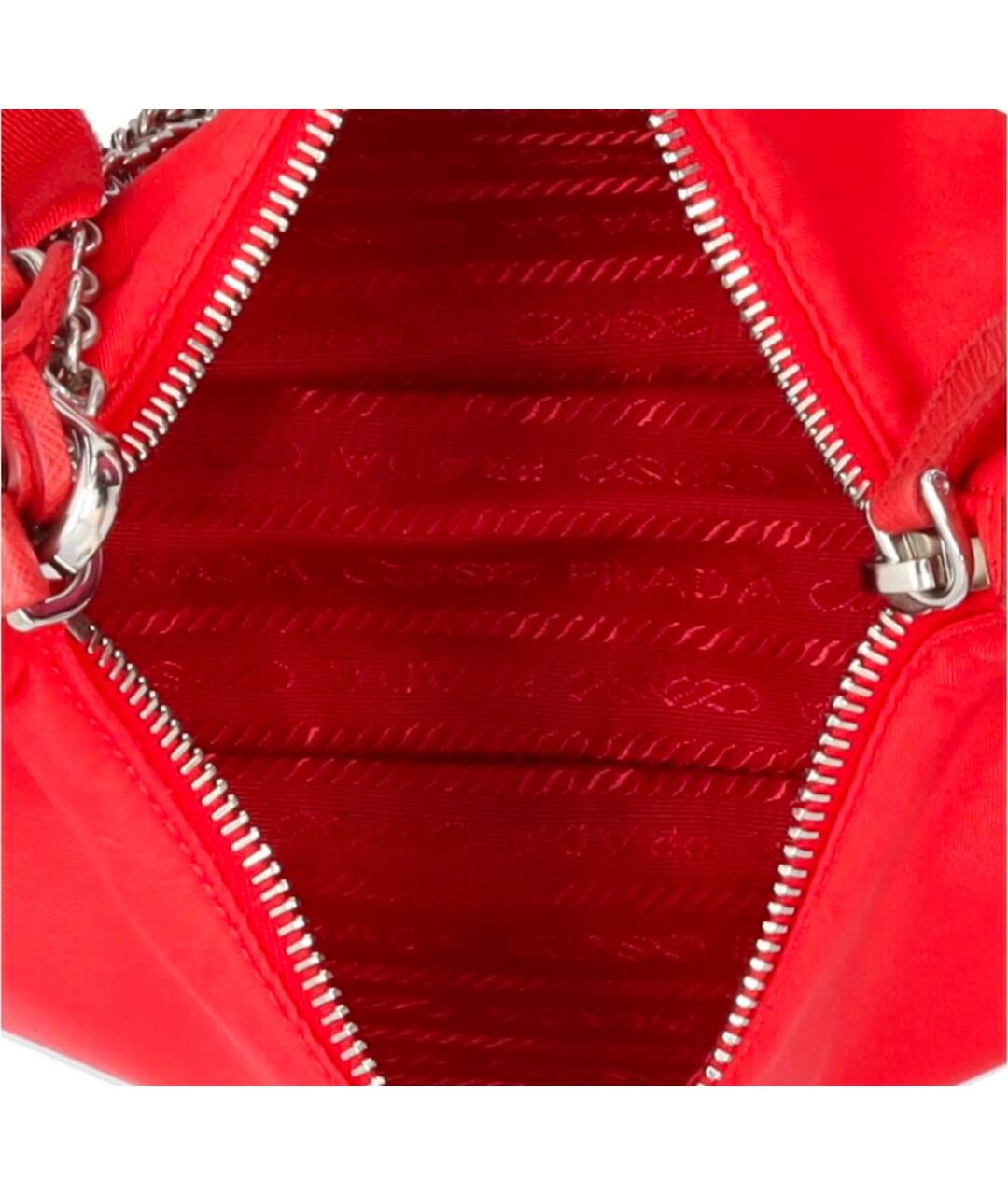 PRADA Красная сумка через плечо, фото 4