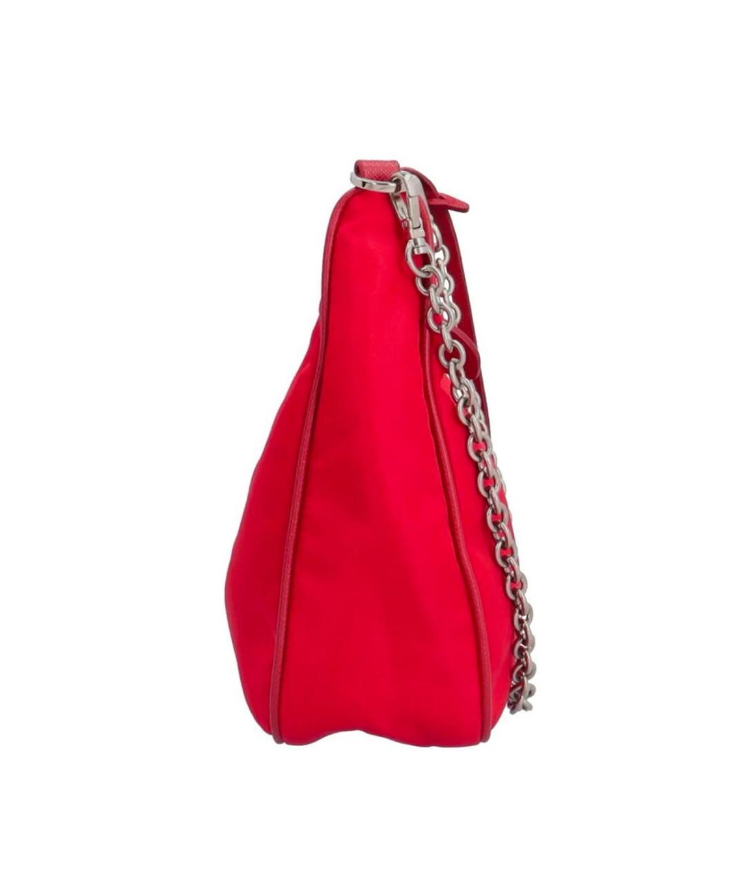 PRADA Красная сумка через плечо, фото 2
