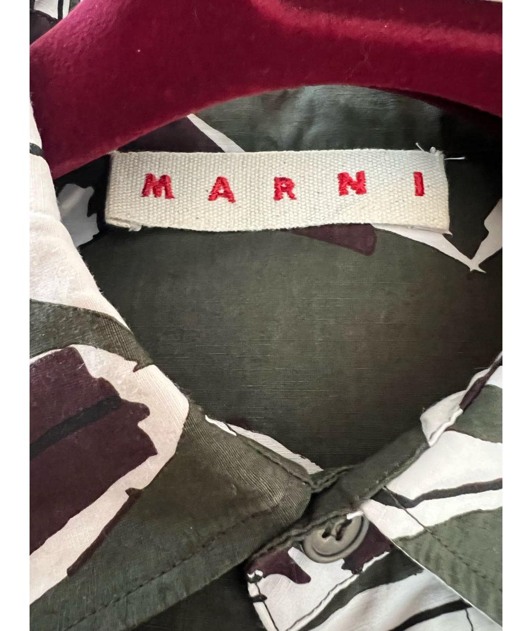 MARNI Хлопковая рубашка, фото 3