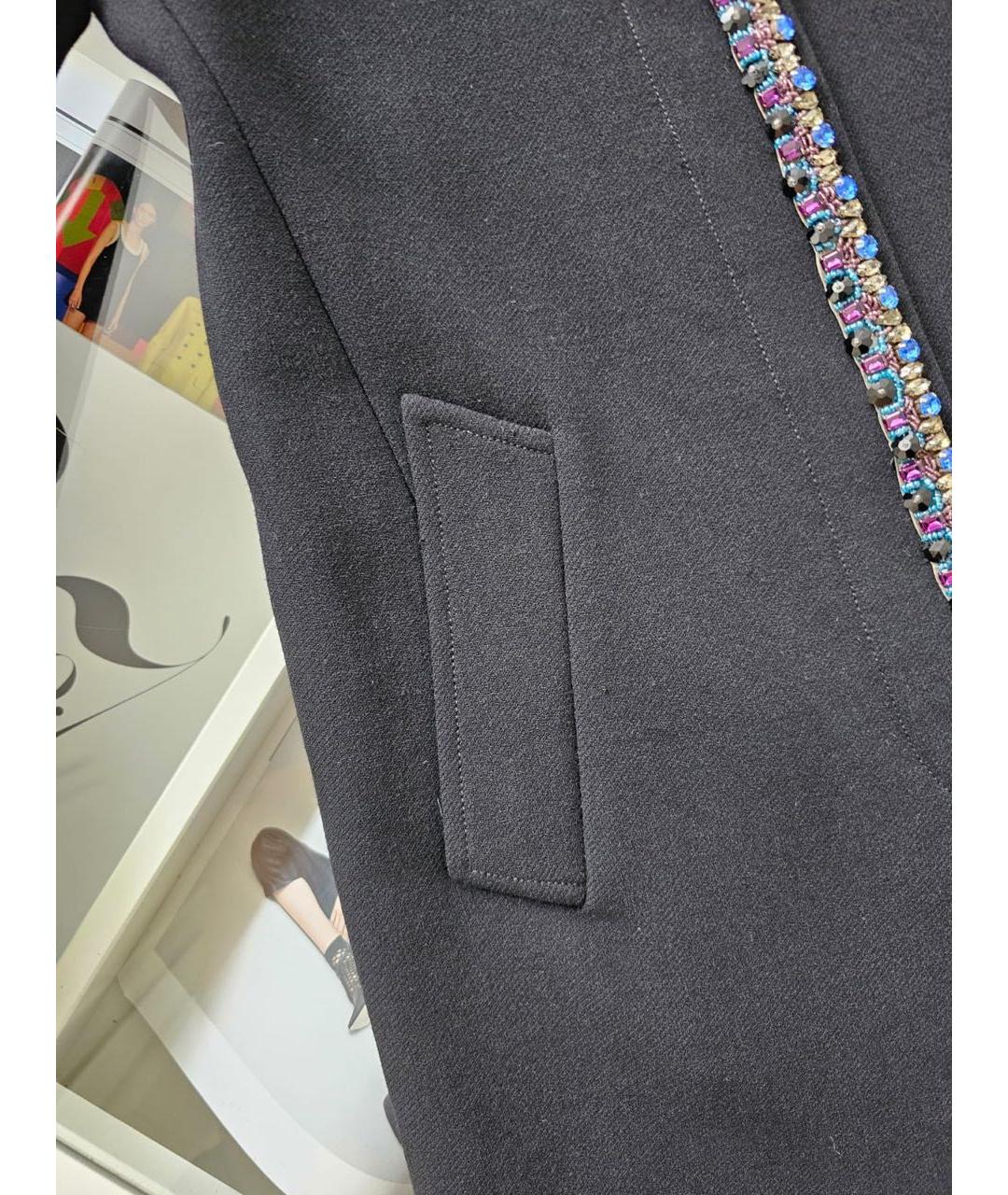 PRADA Черное пальто, фото 8