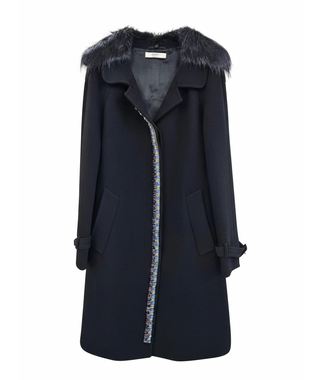 PRADA Черное пальто, фото 1