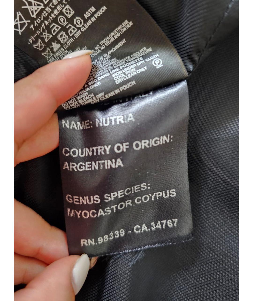 PRADA Черное пальто, фото 7