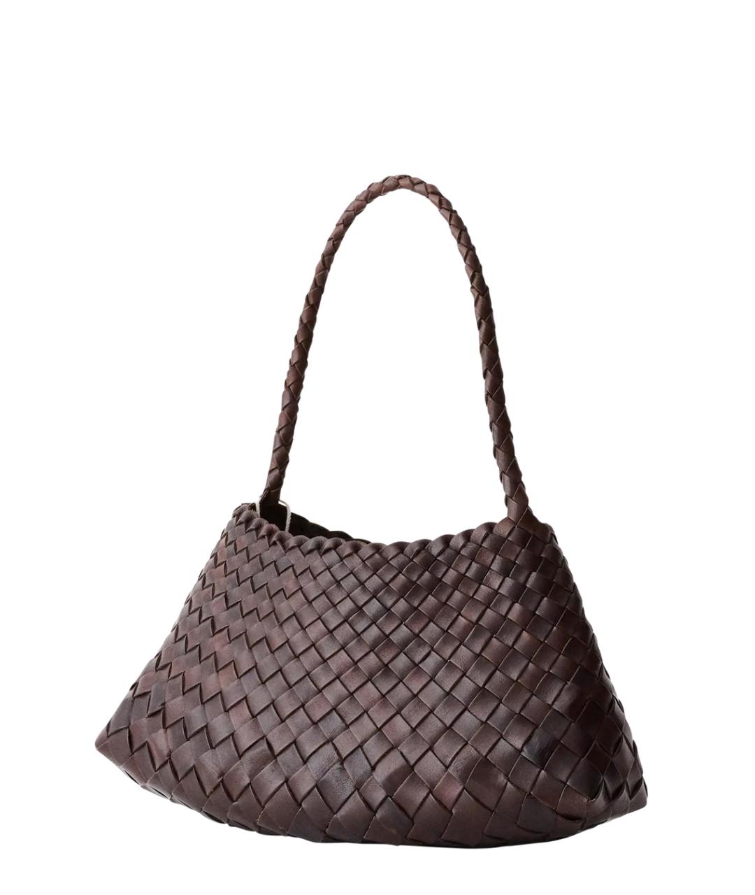 Dragon Diffusion Коричневая кожаная сумка через плечо, фото 2