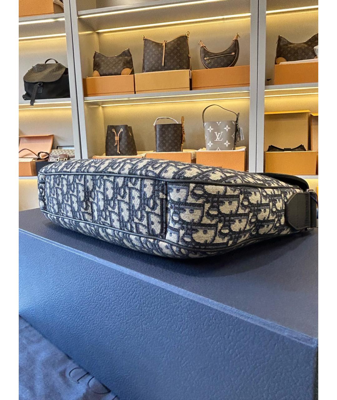 CHRISTIAN DIOR Черная сумка через плечо, фото 6