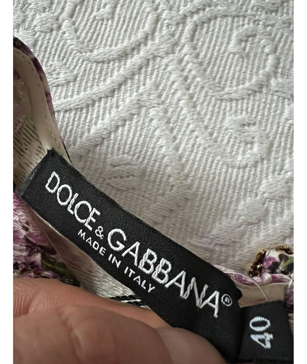 DOLCE&GABBANA Мульти футболка, фото 4