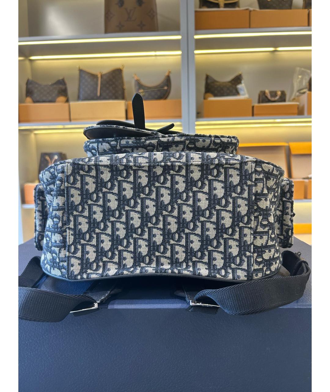 CHRISTIAN DIOR Черный рюкзак, фото 5