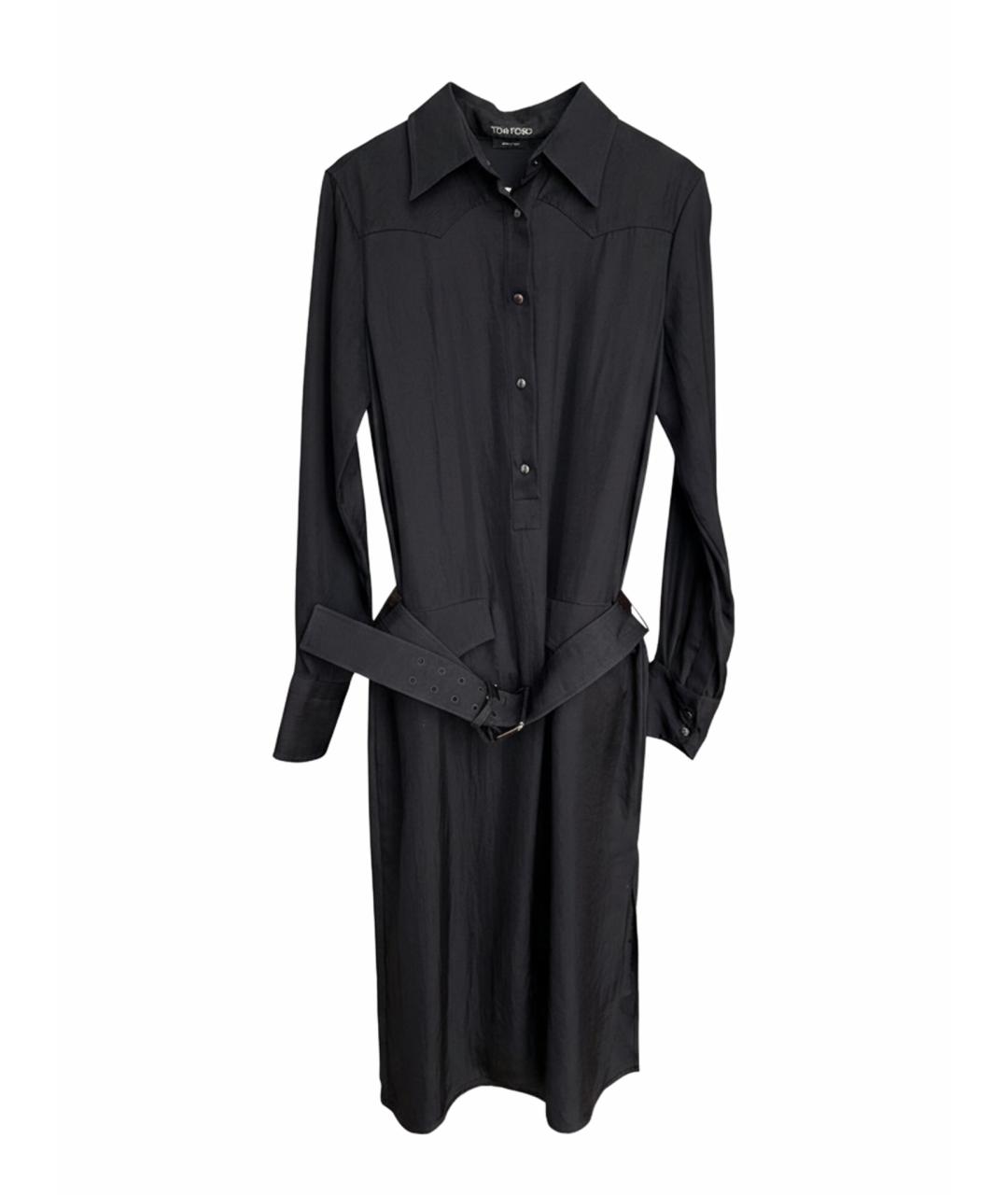 TOM FORD Черное повседневное платье, фото 1