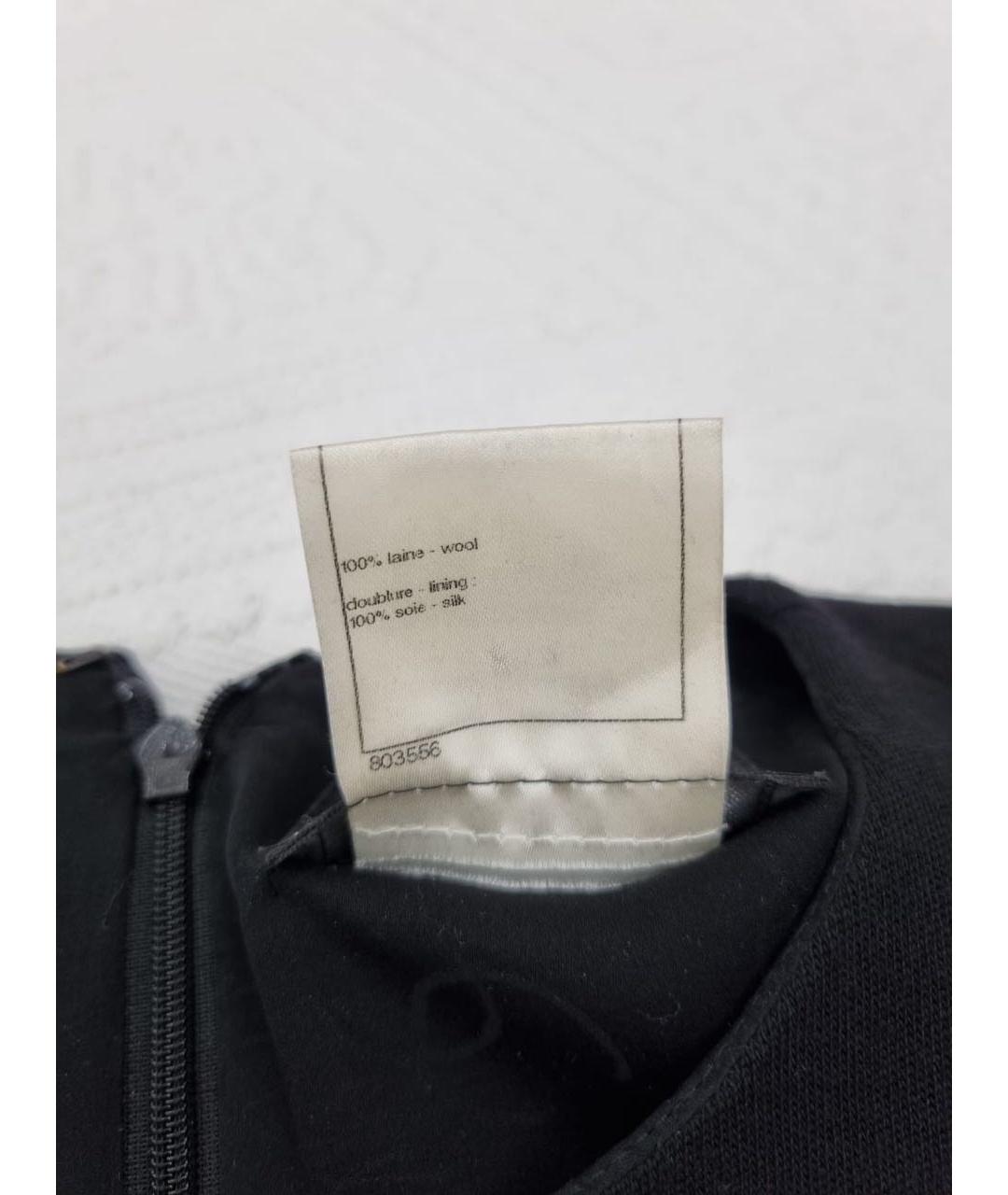 CHANEL Черное повседневное платье, фото 5