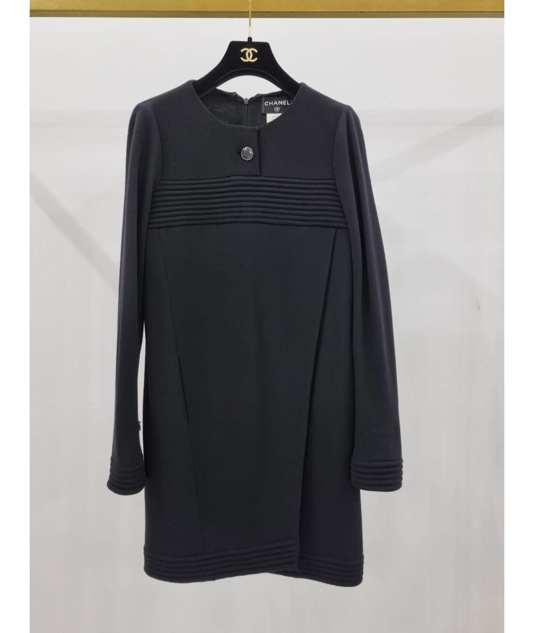 CHANEL Черное повседневное платье, фото 6