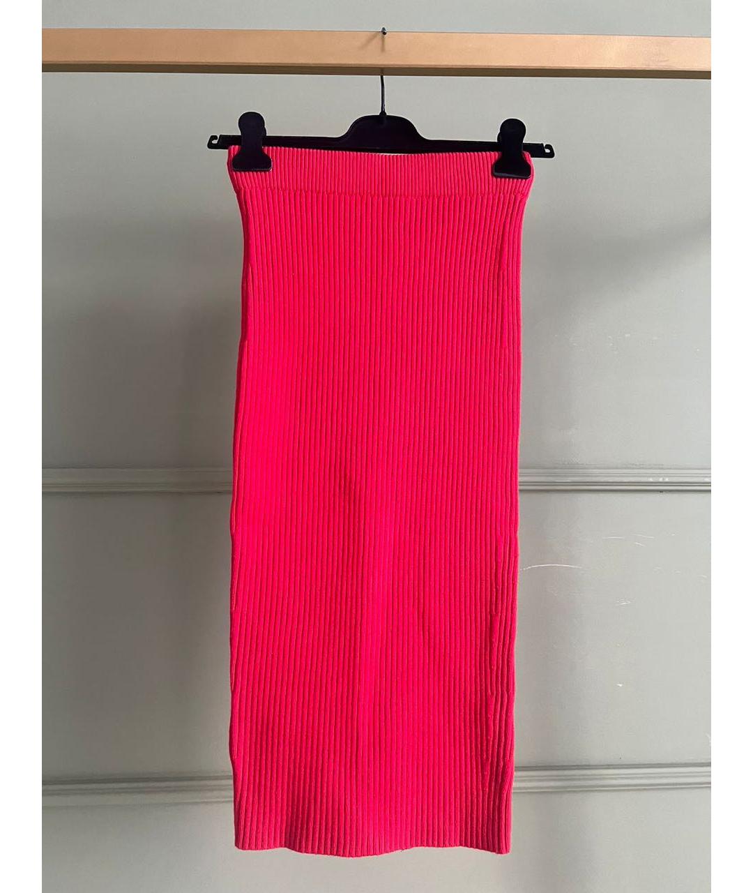 ALEXANDER MCQUEEN Красная юбка макси, фото 2