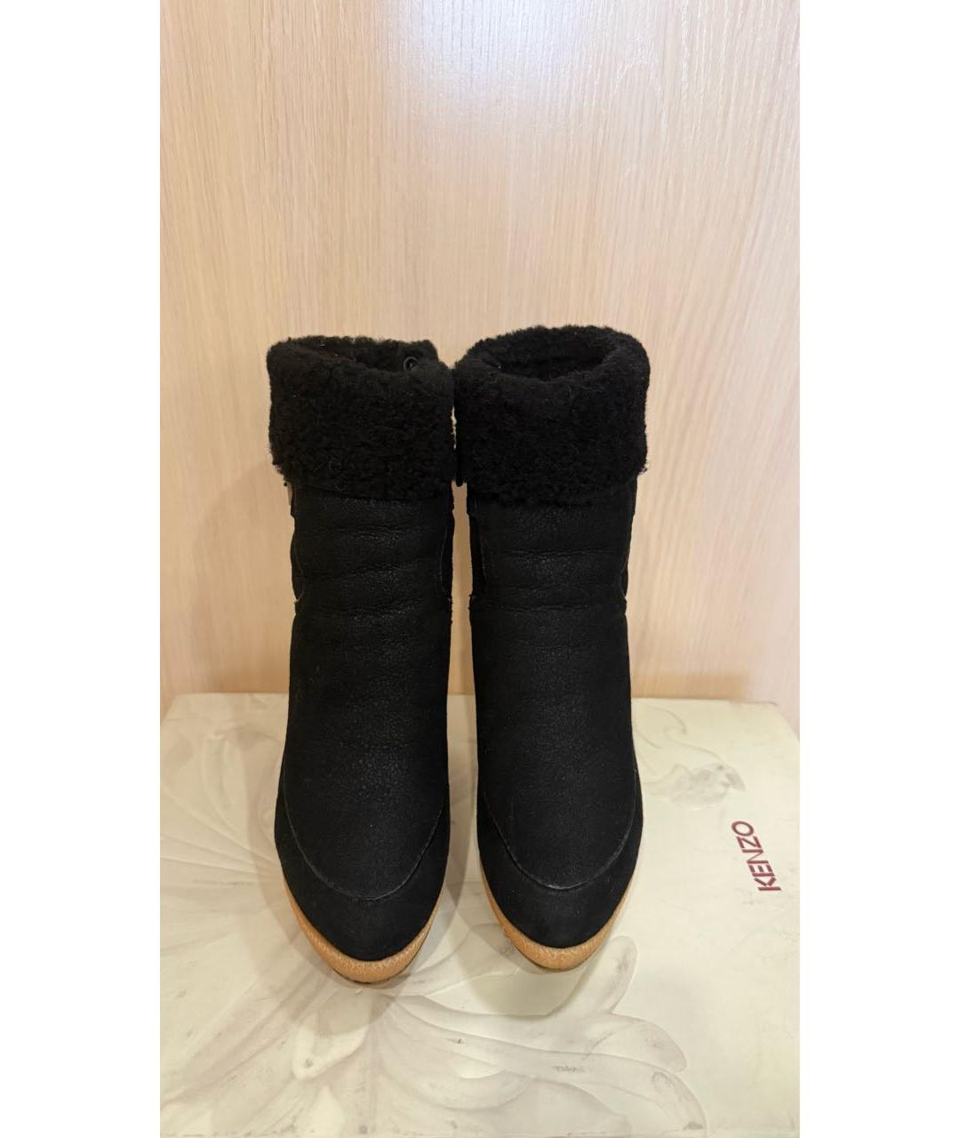 KENZO Черные ботильоны, фото 2