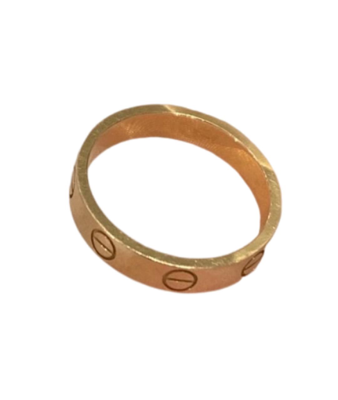 CARTIER Золотое кольцо из розового золота, фото 1