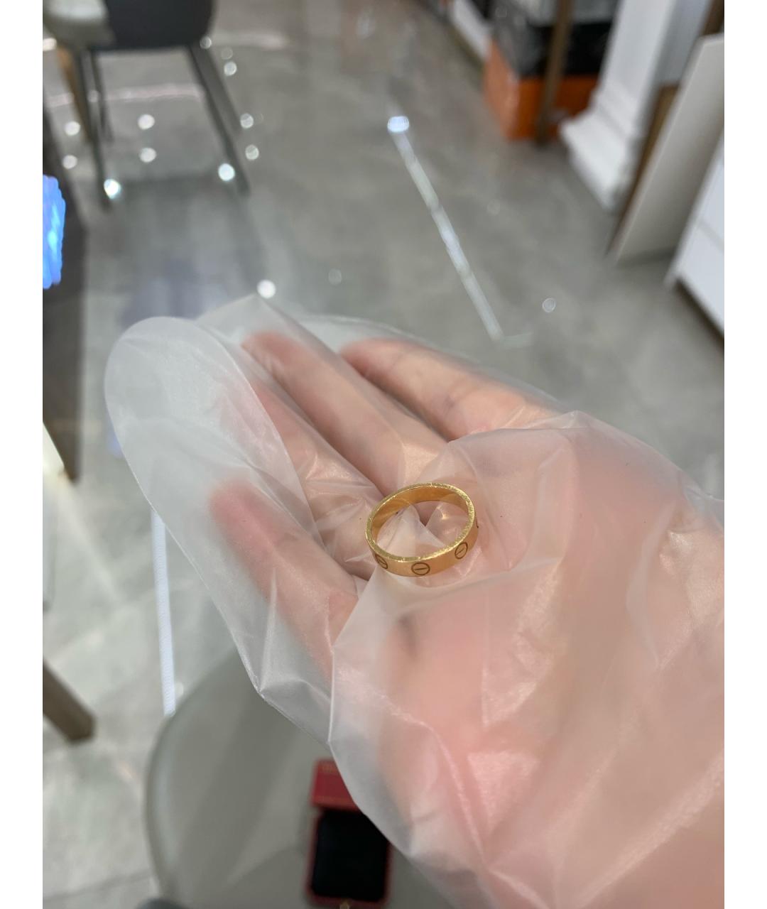 CARTIER Золотое кольцо из розового золота, фото 5