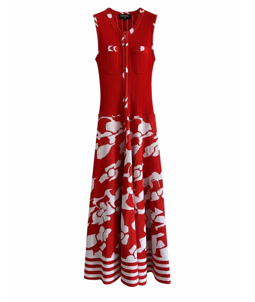 CHANEL Красное повседневное платье, фото 1