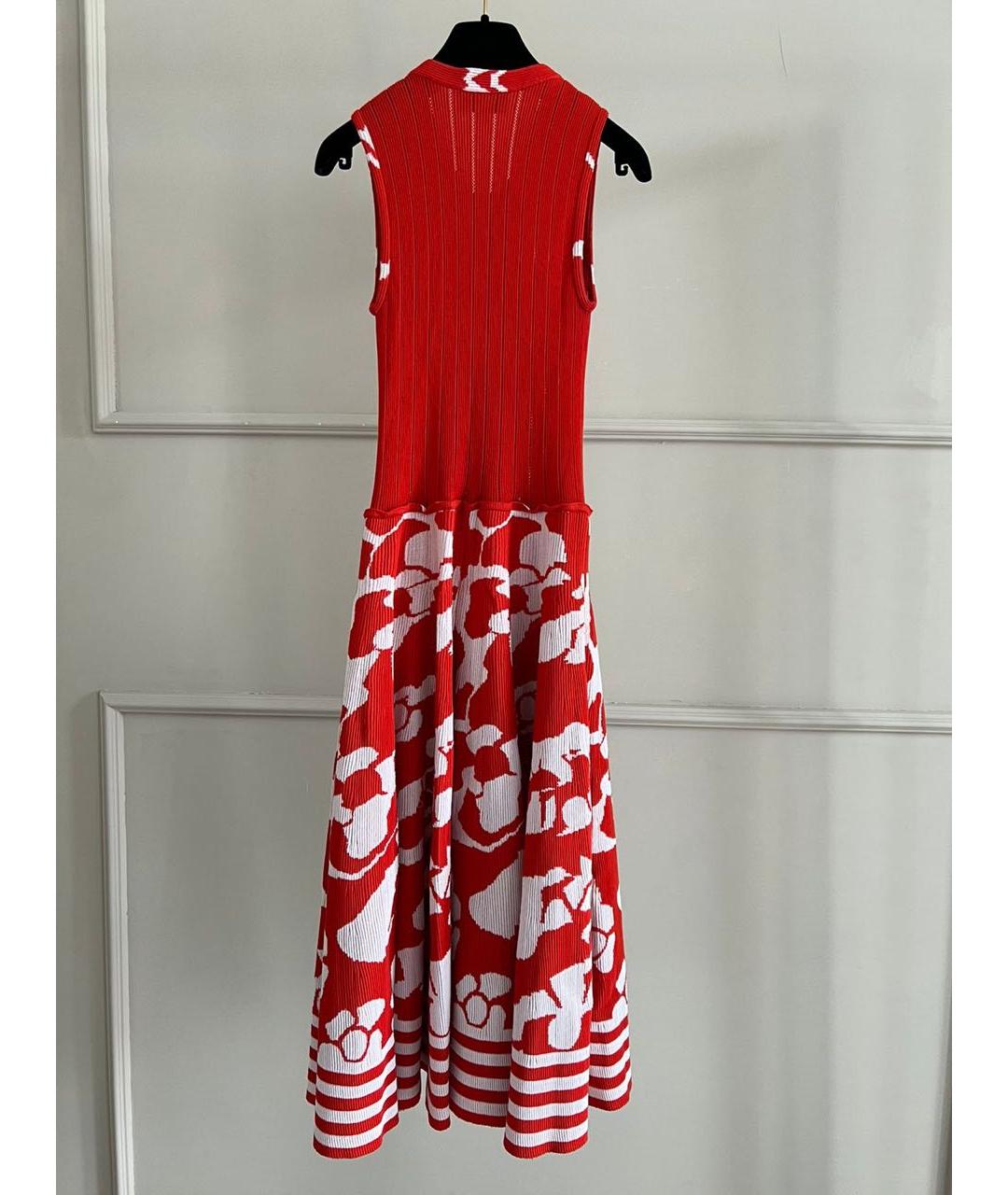 CHANEL Красное повседневное платье, фото 3